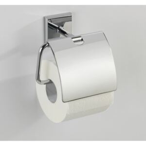 WENKO BEZ VRTÁNÍ PowerLoc LACENO - Držák WC papíru, kovově lesklý