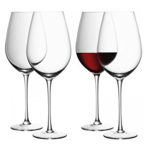 LSA Wine číše na červené víno 850ml, Set 4ks, Handmade
