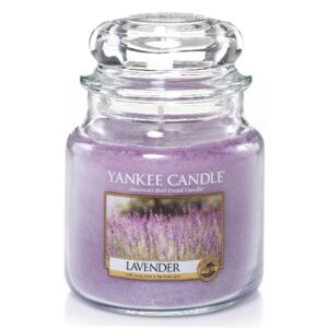 Yankee Candle Svíčka ve skle střední Lavender