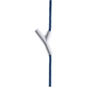 Věšák WARDROPE 4 háčky bílé, modré lano, Authentics