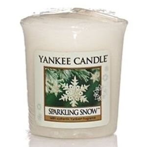 Svíčka votivní Sparkling Snow, Yankee Candle