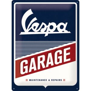 Nostalgic Art Plechová cedule: Vespa Garage - 40x30 cm