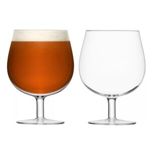Bar Craft sklenice na pivo 550ml čiré set 2ks, LSA, Handmade