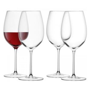 LSA Wine sklenice na červené víno 420ml, set 4ks, LSA, Handmade