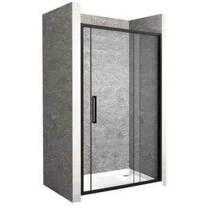 Sprchové dveře RAPID slide 140 cm - černé