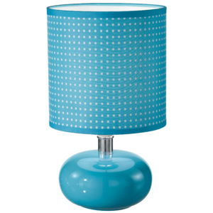 Faneurope I-PINKO/L CEL stolní lampička 1xE14 keramika modrá