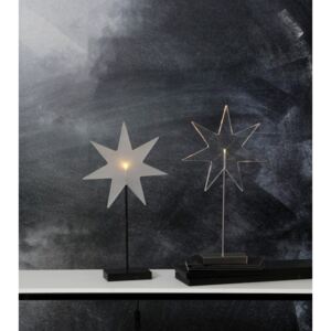 Hvězda s LED osvětlením STAR TRADING Karla Star - mléčný