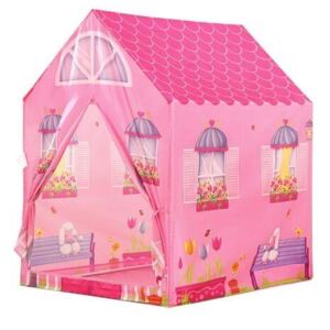 IPLAY Dětský stan - Růžový domek