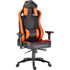 Herní židle RACING PRO ZK-068 černo-oranžová