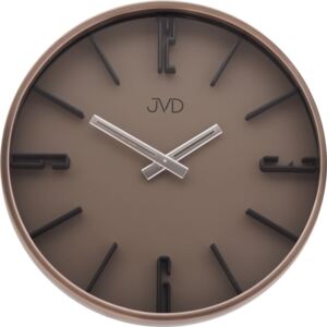 Designové moderní celokovové nástěnné hodiny JVD HC17.1 (POŠTOVNÉ ZDARMA!!)
