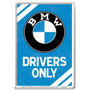 Nostalgic Art Plechová pohlednice - BMW Drivers Only