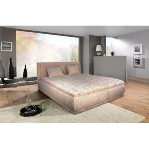 Čalouněná postel Harmonie 180x200,béžová,vč. matrace,roštu a úp