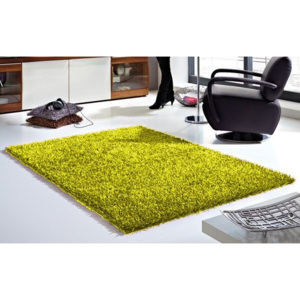 Spoltex | Kusový koberec Ravenna zelená 70x140 cm, obdélník, barva zelená