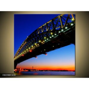 Obraz osvětleného mostu v Sydney (F002988F3030)