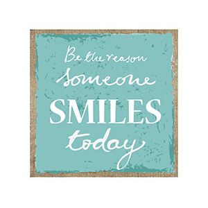 Autronic Obraz s nápisem: "Buď důvodem, že se dnes někdo usměje"
