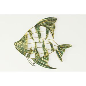 Autronic Nástěnná kovová dekorace - ryba