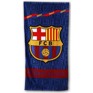 Fotbalová osuška FC Barcelona - BARCA - 100% bavlna - 70 x 140 cm