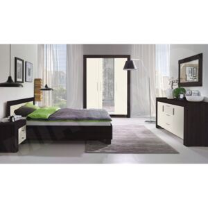 Nábytek do ložnice Car II, Rozměr postele: 140x200, Barva: milano / krém