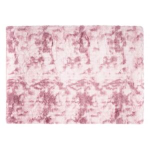 Kusový koberec moderní SILK DYED jemný měkký lehký růžový Rozměr: 120x170 cm