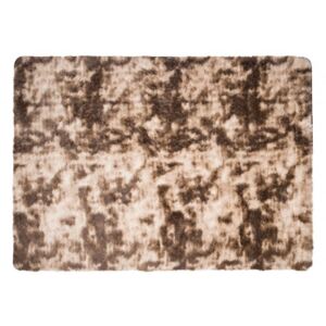 Kusový koberec moderní SILK DYED jemný měkký lehký hnědý Rozměr: 120x170 cm