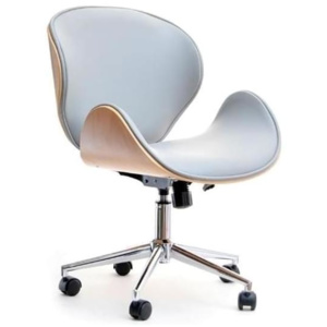 Výprodej Kancelářská židle VENOA Přírodní buk/šedá
