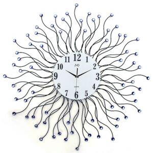 Luxusní kovové obrovské nástěnné designové hodiny JVD HJ19.1 pr. 78cm POŠTOVNÉ ZDARMA!