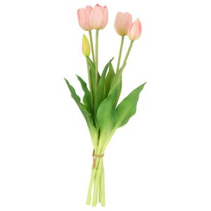 Autronic Tulipán puget, umělá květina, barva světle růžová