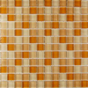 Maxwhite ASHS213 Mozaika skleněná, žlutá mix