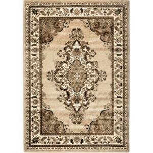 Klasický kusový koberec Metal 516B new l.beige | hnědý Typ: 80x150 cm