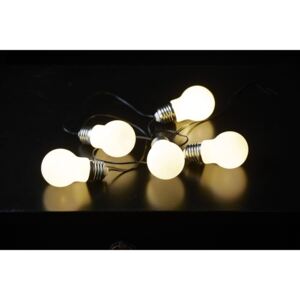 Světelný LED řetěz White Bulbs