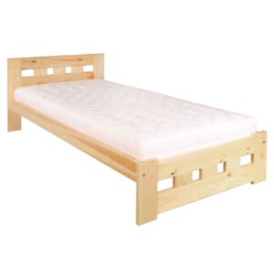 Dřevěná postel 80x200 LK145 borovice