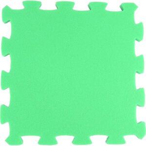 Pěnový koberec Uni-Form silný, jednotlivý díl - Zelená