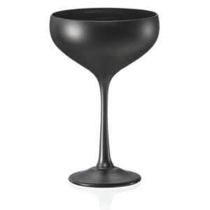 Crystalex černé sklenice na koktejly Pralines 180 ml 4KS
