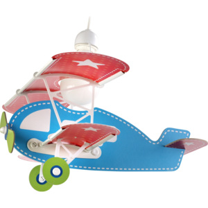Dětské závěsné svítidlo Dalber Baby Planes Blue 54002