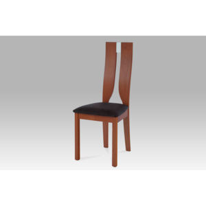 Jídelní židle dřevěná dekor třešeň S PODSEDÁKEM NA VÝBĚR BC-22407 TR3 II.jakost