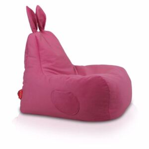 Sedací vak Bunny Amore - Růžová L