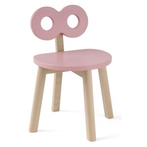 OOHNOO Dětská židle DOUBLE–O ohh noo růžová