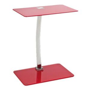 Konferenční stolek LIFTO červený SKLADEM 1ks (Moderní barový konferenční)
