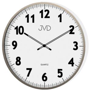Kovové designové nástěnné hodiny JVD quartz H13.1 - průměr 38cm
