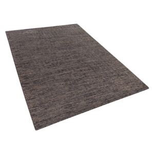Hnědý bavlněný koberec 120x170 cm - SARAY