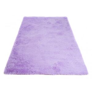 Moderní kusový koberec SILK fialový Rozměr: 80x150 cm