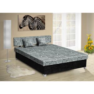 Levná postel s úložným prostorem Mars 200x140 cm Barva: černá/53769-1053