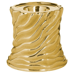 Keramický svícen ve zlaté barvě InArt Votive, ⌀ 10 cm