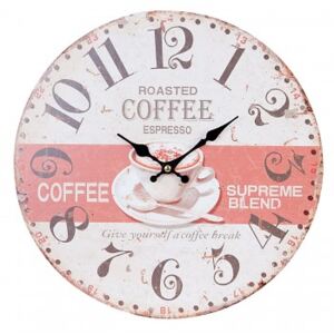 Nástěnné hodiny COFFEE