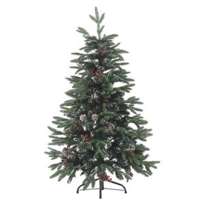Zasněžený umělý vánoční stromek 120 cm zelený DENALI