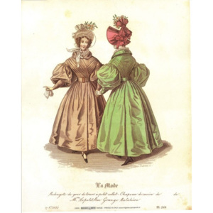 Obraz, Reprodukce - Šaty 1, Chapeau, (24 x 30 cm)
