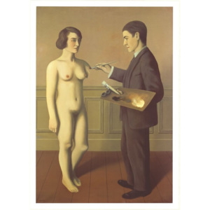 Obraz, Reprodukce - Pokus o nemožné, 1928, René Magritte, (50 x 70 cm)
