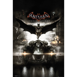 Plakát, Obraz - Batman Arkham Knight - Cover, (61 x 91,5 cm)