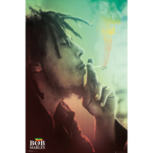 Plakát, Obraz - Bob Marley - Smoking Lights, (61 x 91,5 cm)