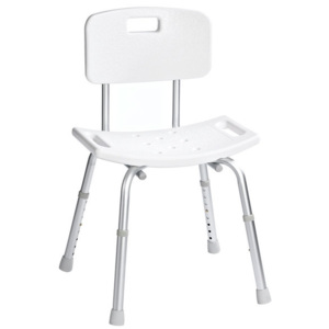Ridder - Židle s opěradlem, nastavitelná výška, bílá (A00602101)
